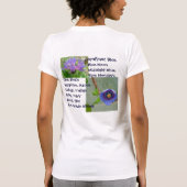 Vandaag ben ik blij t-shirt (Achterkant)