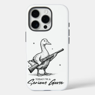 Vandaag ben ik een serieuze ganzenliefhebber met P iPhone 16 Pro Hoesje