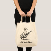 Vandaag ben ik een serieuze ganzenliefhebber met P Tote Bag (Voorkant (product))