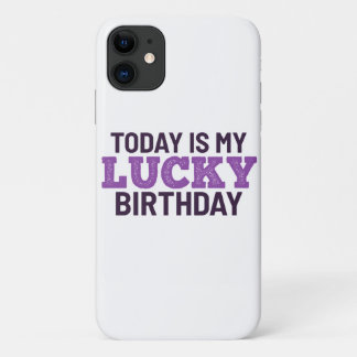 Vandaag ben ik gelukkig jarig iPhone 11 hoesje