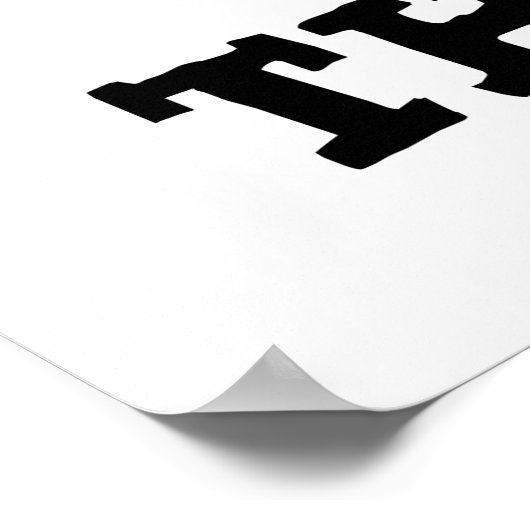 Vandaag de dag is de dag grappige toad pun poster (Hoek)