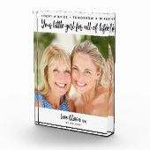 Vandaag een Bride-moeder van de bruidbruidsgift Fotoblokken (Rechts)