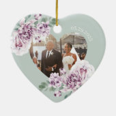 Vandaag een vrouw altijd je kleine meisje Violet F Keramisch Ornament (Achterkant)