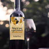 Vandaag hebben we een goede reden om moderne wijn etiket