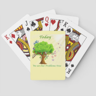Vandaag hebben we onze problemen opgelost pokerkaarten