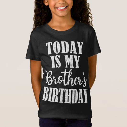 Vandaag is de Birthday Party of Birthday Squa van  T-shirt (Voorkant)
