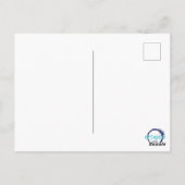 "Vandaag is de dag" citaat Briefkaart (Achterkant)