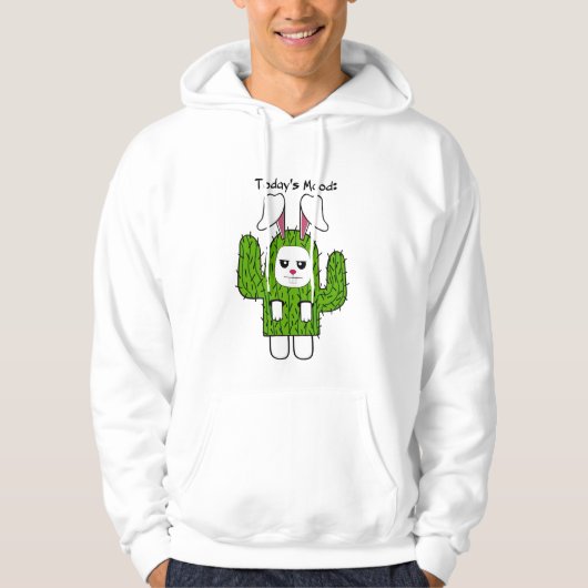 Vandaag is de dag de dag: onbereikbaar hoodie (Voorkant)