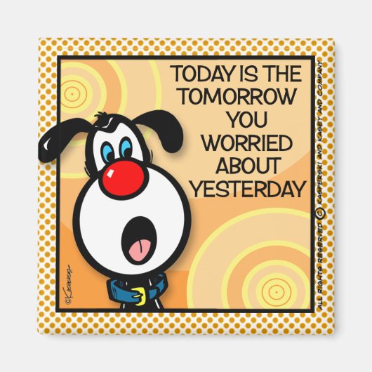 Vandaag is de morgen magneet (Voorkant)