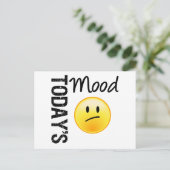 Vandaag is de moticon van de Mood uitgeschakeld Briefkaart (Staand voorkant)