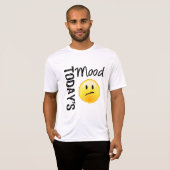 Vandaag is de moticon van de Mood uitgeschakeld T-shirt (Voorkant volledig)