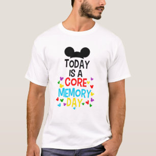 Vandaag is een belangrijke dag voor het geheugen v t-shirt