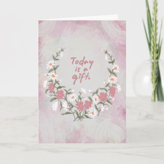 Vandaag is een cadeaukaart kaart