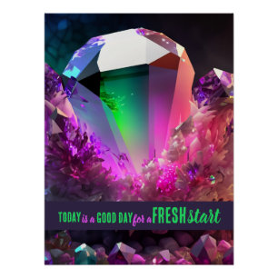 Vandaag is een goede dag frisse start Motivatie of Perfect Poster