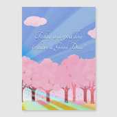 Vandaag is een goede dag Magnetische Kaart (Voorkant)