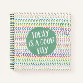 Vandaag is een Good Day Journal Notitieboek (Voorkant)