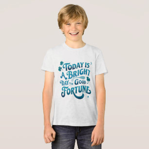 Vandaag is een grote dag voor geluk Tri-Blend shirt