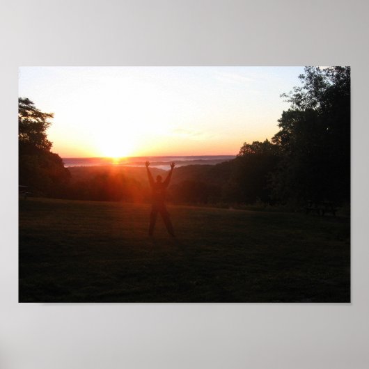 Vandaag is een nieuw begin poster (Voorkant)