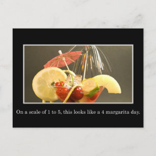 Vandaag is het een dag met een hoge waardering briefkaart