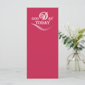 Vandaag is het een goede dag (Staand voorkant)