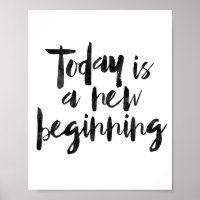 Vandaag is het een nieuw begin