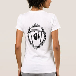 Vandaag is het Koffie- en Nails-dag T-shirt