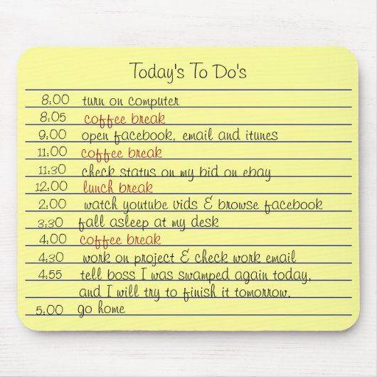 Vandaag is het muismat (Voorkant)