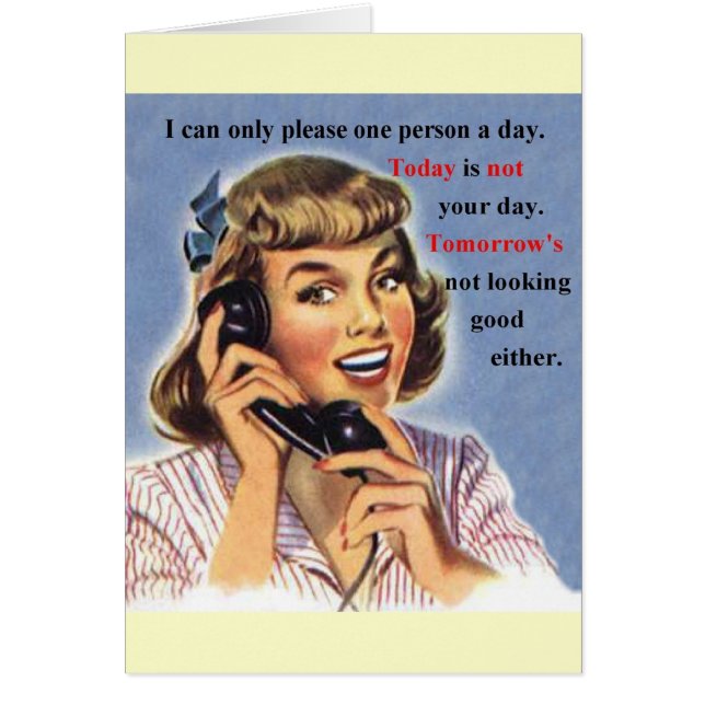 Vandaag is het niet uw dag - de mok van het Afbeel (Voorkant)