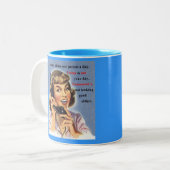 Vandaag is het niet uw dag - de mok van het Afbeel (Voorkant links)