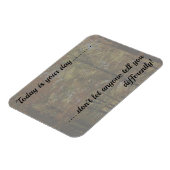 Vandaag is je dag Inspirerend Herfst Scene Fridge Magneet (Linkerzijde)