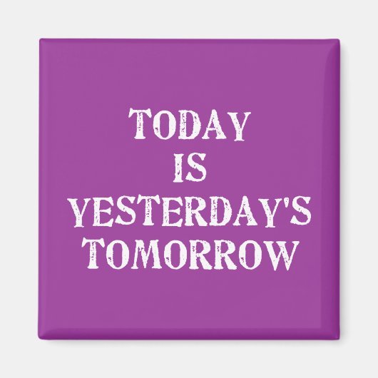 Vandaag is magneet (Voorkant)