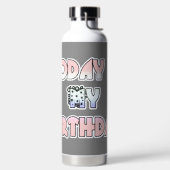 Vandaag is mijn Aluminium Water Flestle Waterfles (Links)