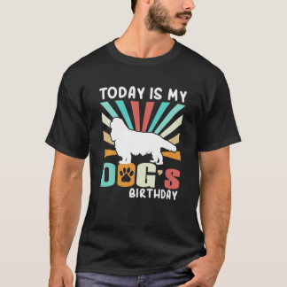 Vandaag is mijn hond de 'Birthday' Funny Dog Lover T-shirt