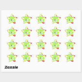 Vandaag is mijn verjaardag ster sticker (Vel)