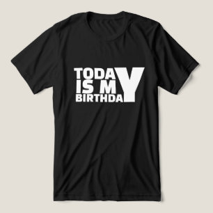 Vandaag is mijn verjaardag Tri-Blend shirt