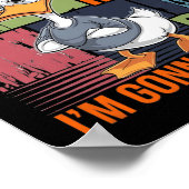 Vandaag is slap een idioot dag ik ga bezig zijn 1 poster (Hoek)