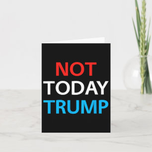 Vandaag is Trump niet mijn President om de democra Kaart