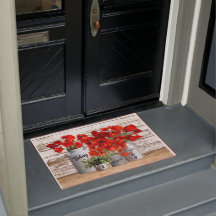 Vandaag kies ik Joy Poppies Doormat