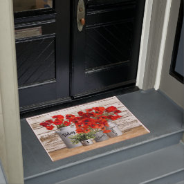 Vandaag kies ik Joy Poppies Doormat Deurmat