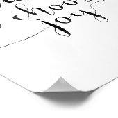 Vandaag kies ik Joy Poster (Hoek)