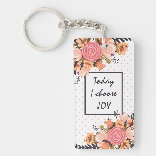 Vandaag kies ik JOY Sleutelhanger (Voorkant)