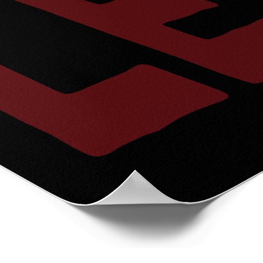 Vandaag lezer morgen een lezer poster (Hoek)