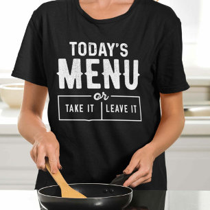 Vandaag Menu Pak Aan Of Laat Ligen T-shirt