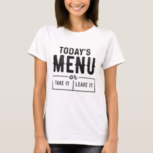 Vandaag Menu T-shirt