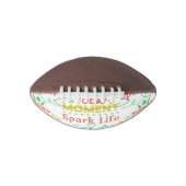 Vandaag moment, Spark Life Canvas tas American Football (Voorkant)