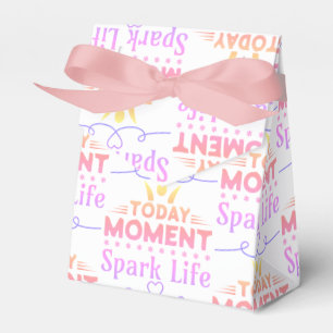 Vandaag moment, Spark Life Canvas tas Bedankdoosjes