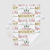 Vandaag moment, Spark Life Canvas tas Golfhanddoek (Insitu)