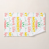 Vandaag moment, Spark Life Canvas tas Handdoek (Handdoek)