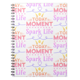 Vandaag moment, Spark Life Canvas tas Notitieboek