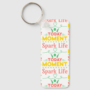 Vandaag moment, Spark Life Canvas tas Sleutelhanger